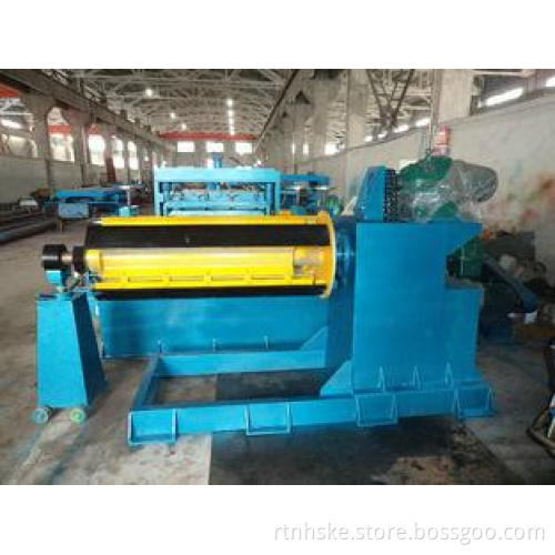 Slitting Machine Of Simple Steel Coil Slitting Line 0.3-1.5